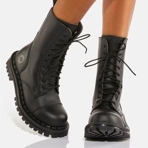NWT Altercore 351 Vegan Leather Combat Boots